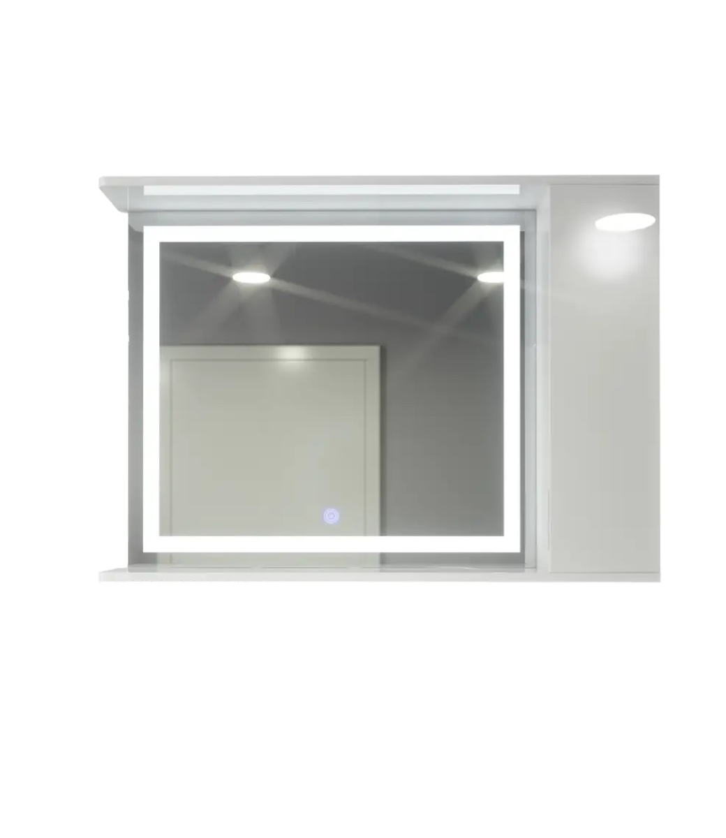 Шафа LED (100*70) ШК34 з сенсором двері праворуч